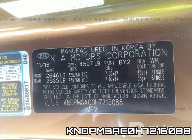 KNDPM3AC0H7216088 фото 10