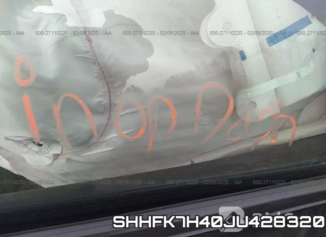 SHHFK7H40JU428320 фото 8