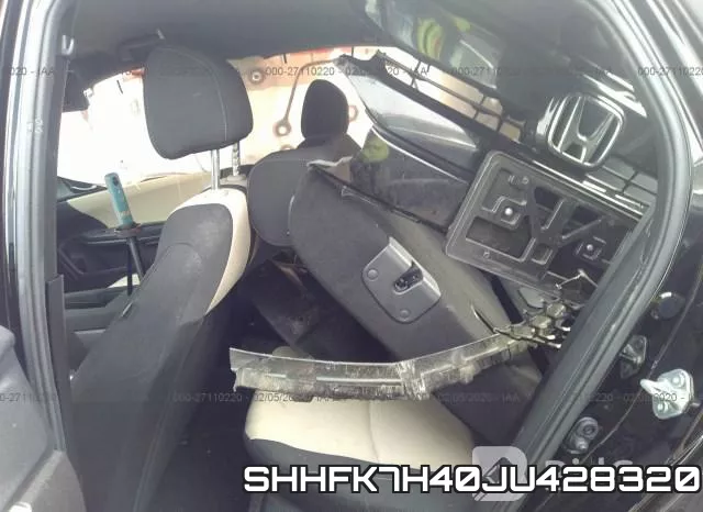 SHHFK7H40JU428320 фото 9