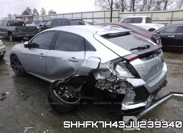 SHHFK7H43JU239340 фото 4