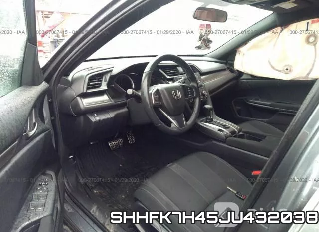 SHHFK7H45JU432038 фото 6