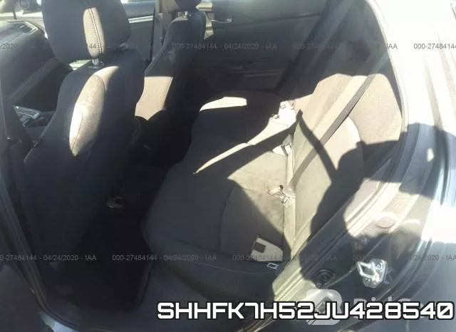 SHHFK7H52JU428540 фото 9