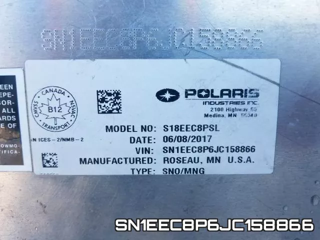 SN1EEC8P6JC158866 фото 2