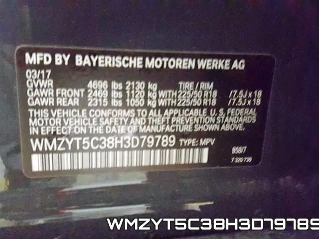WMZYT5C38H3D79789 фото 2