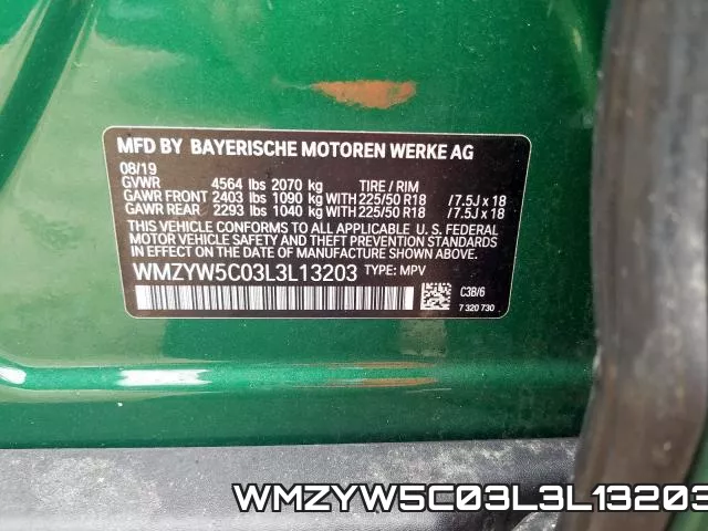 WMZYW5C03L3L13203 фото 2