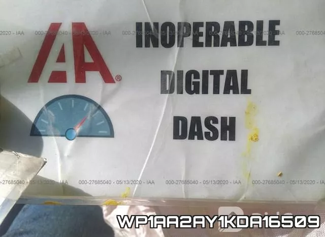 WP1AA2AY1KDA16509 фото 8