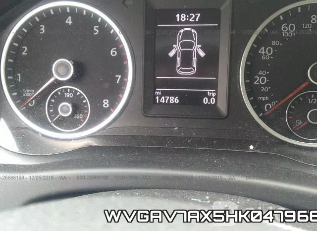 WVGAV7AX5HK047966 фото 8