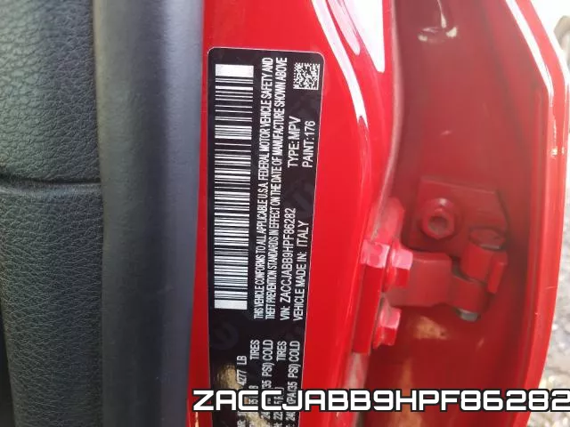 ZACCJABB9HPF86282 фото 2