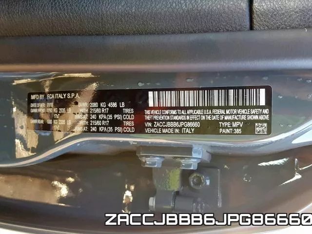 ZACCJBBB6JPG86660 фото 2