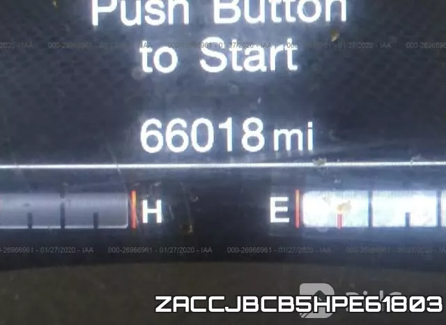 ZACCJBCB5HPE61803 фото 8
