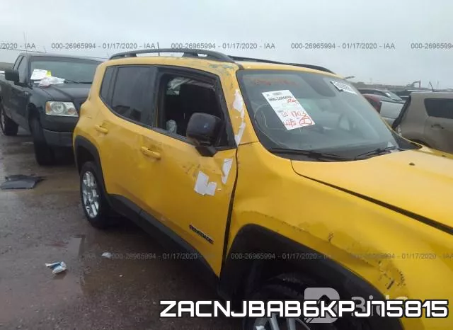 ZACNJBAB6KPJ75815 фото 7