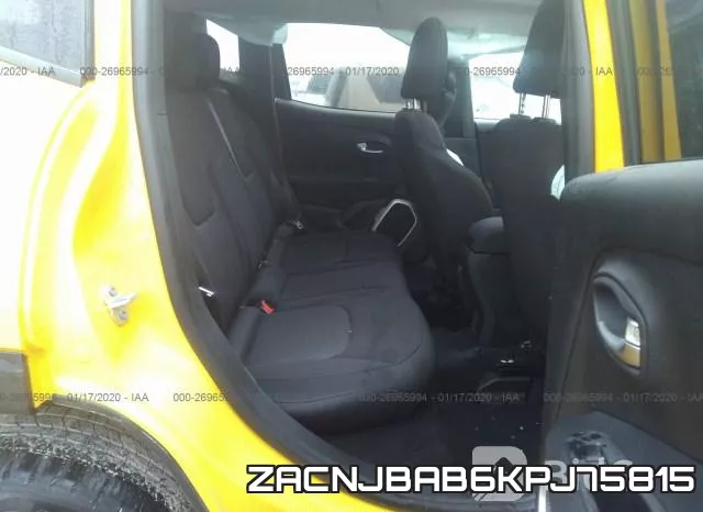 ZACNJBAB6KPJ75815 фото 9