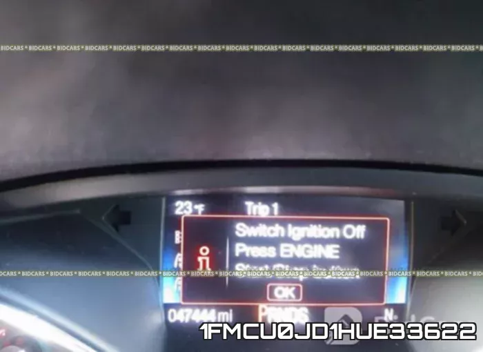 1FMCU0JD1HUE33622 фото 8