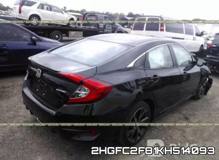 2HGFC2F81KH514093 фото 5
