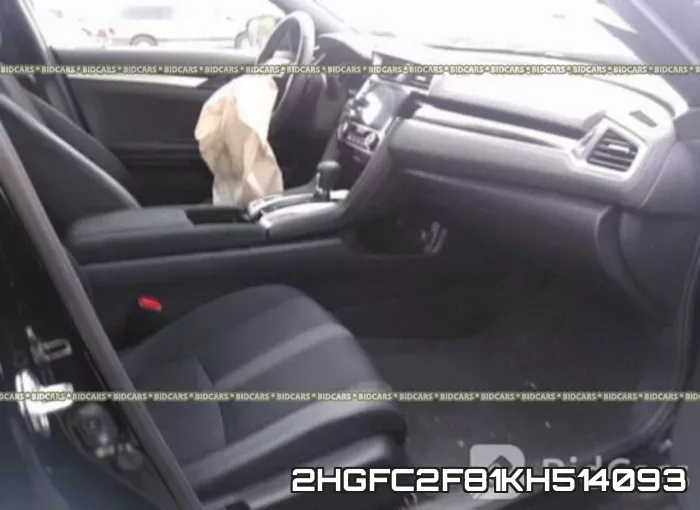 2HGFC2F81KH514093 фото 6