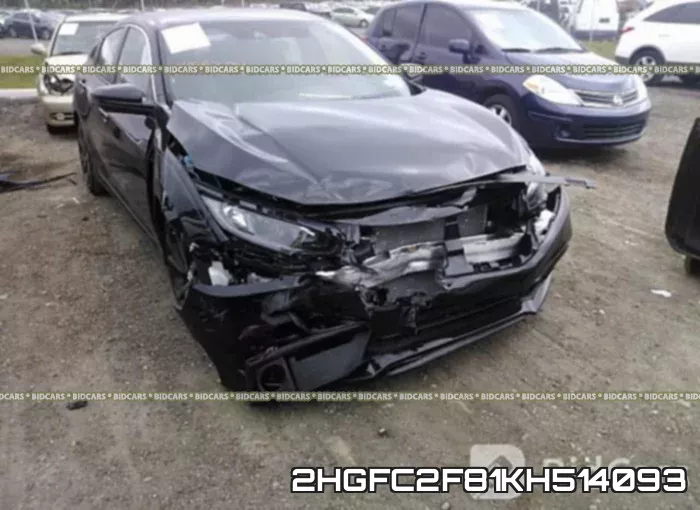2HGFC2F81KH514093 фото 7