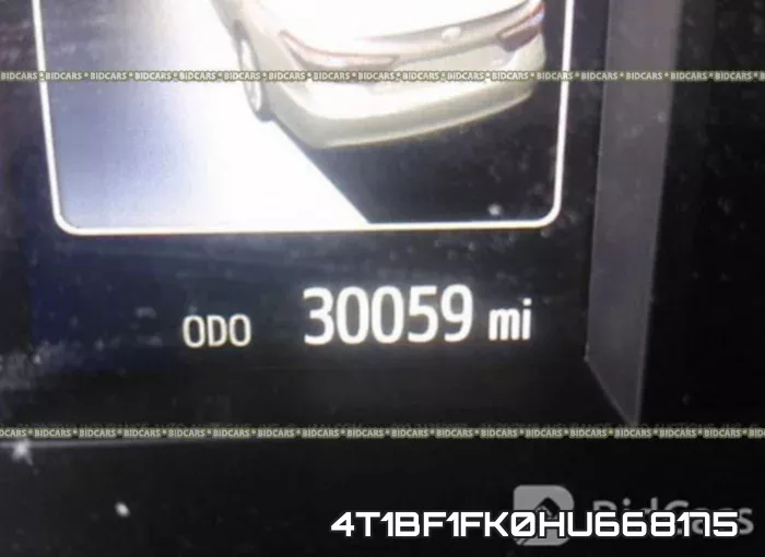 4T1BF1FK0HU668175 фото 8