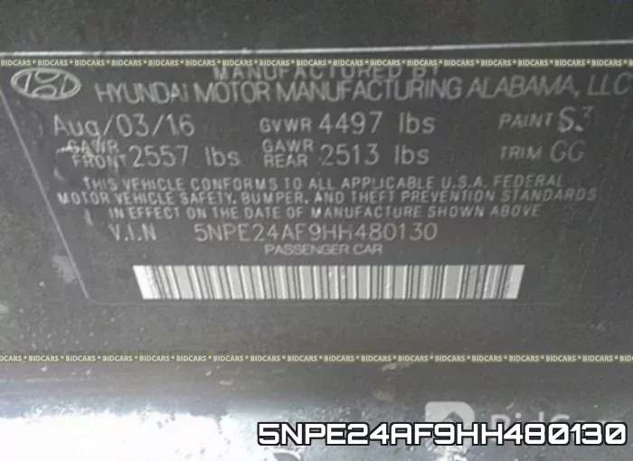 5NPE24AF9HH480130 фото 10