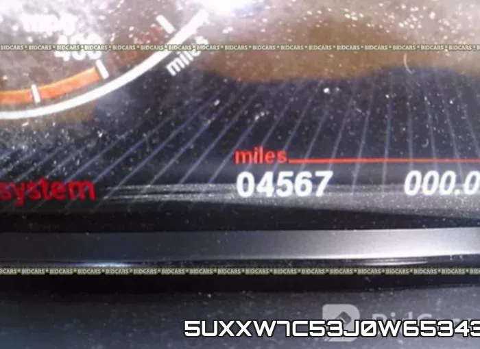 5UXXW7C53J0W65343 фото 8