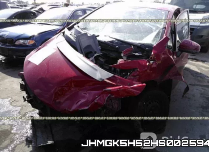JHMGK5H52HS002594 фото 7