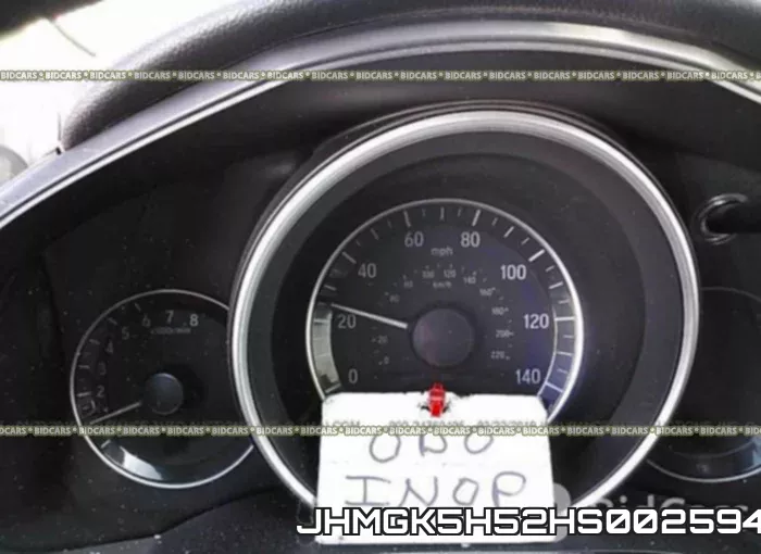 JHMGK5H52HS002594 фото 8