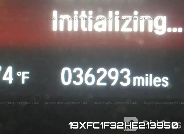 19XFC1F32HE213950 фото 8