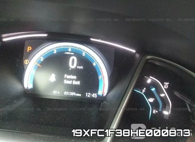 19XFC1F38HE000873 фото 8