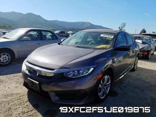 19XFC2F51JE019875 фото 3