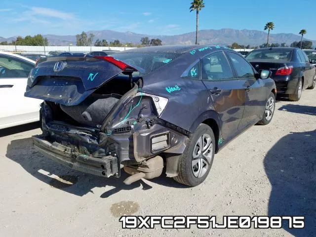 19XFC2F51JE019875 фото 5