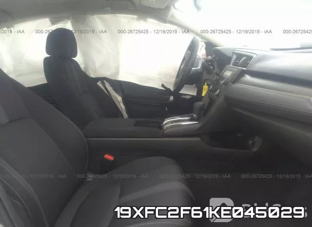 19XFC2F61KE045029 фото 6