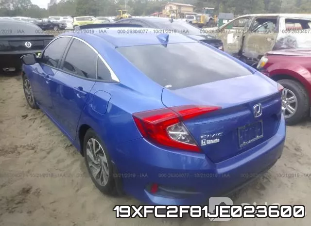19XFC2F81JE023600 фото 4