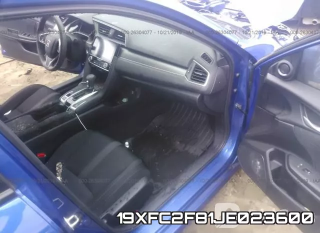 19XFC2F81JE023600 фото 6
