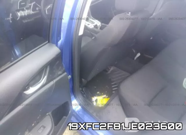 19XFC2F81JE023600 фото 9