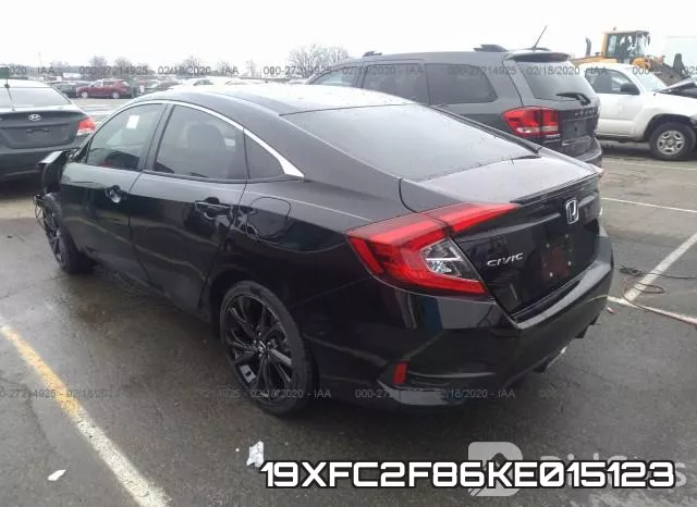 19XFC2F86KE015123 фото 4