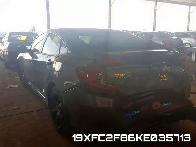 19XFC2F86KE035713 фото 4