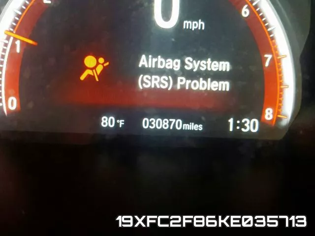 19XFC2F86KE035713 фото 9