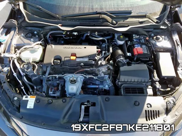 19XFC2F87KE211801 фото 8