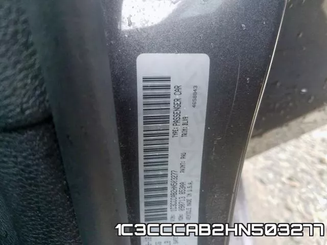 1C3CCCAB2HN503277 фото 2