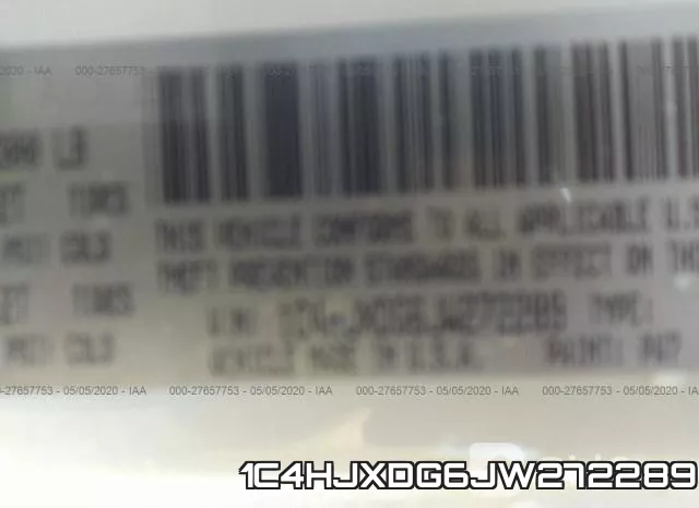 1C4HJXDG6JW272289 фото 10