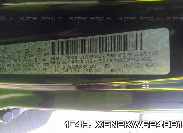 1C4HJXEN2KW624881 фото 10
