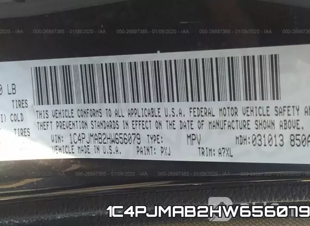 1C4PJMAB2HW656079 фото 10