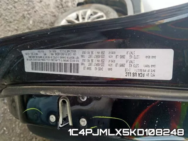 1C4PJMLX5KD108248 фото 2