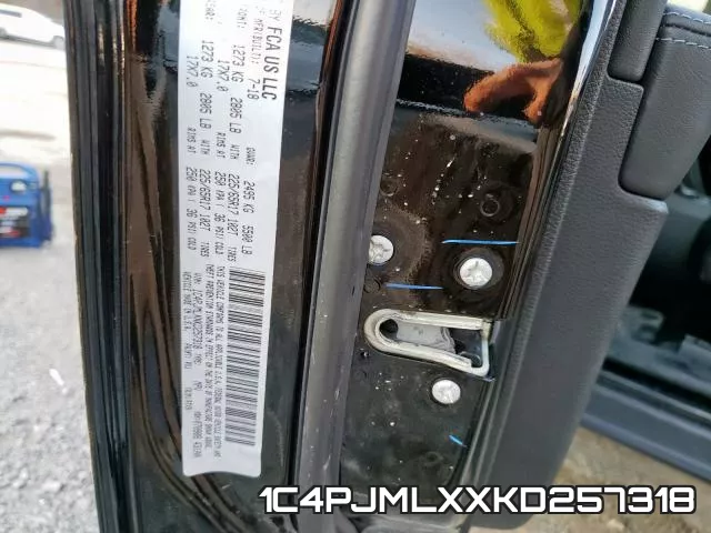 1C4PJMLXXKD257318 фото 2