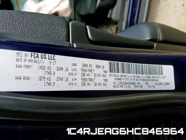 1C4RJEAG6HC846964 фото 2