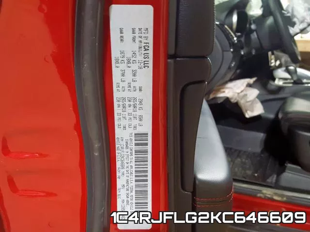 1C4RJFLG2KC646609 фото 2