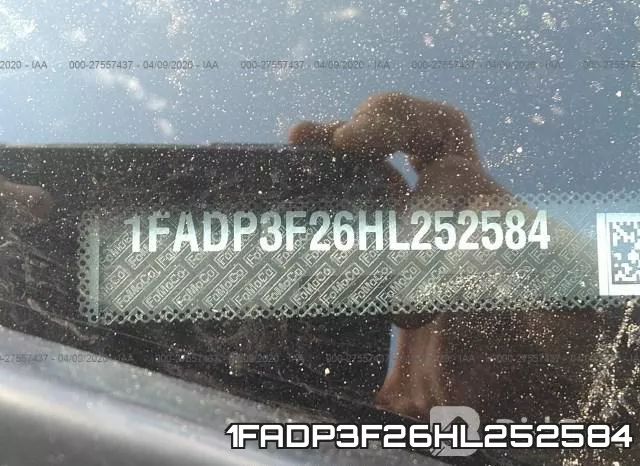1FADP3F26HL252584 фото 10