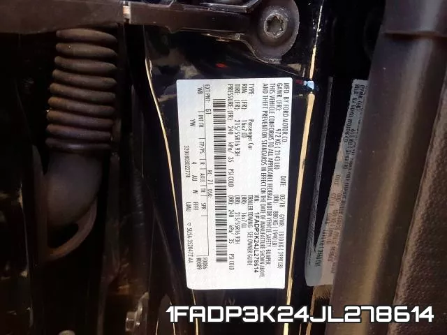 1FADP3K24JL278614 фото 2