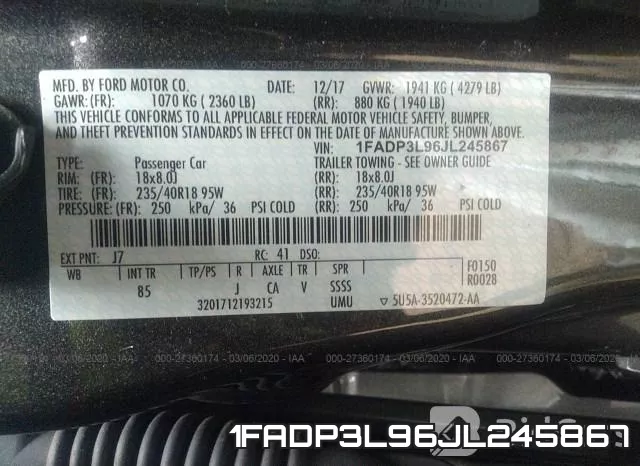 1FADP3L96JL245867 фото 10