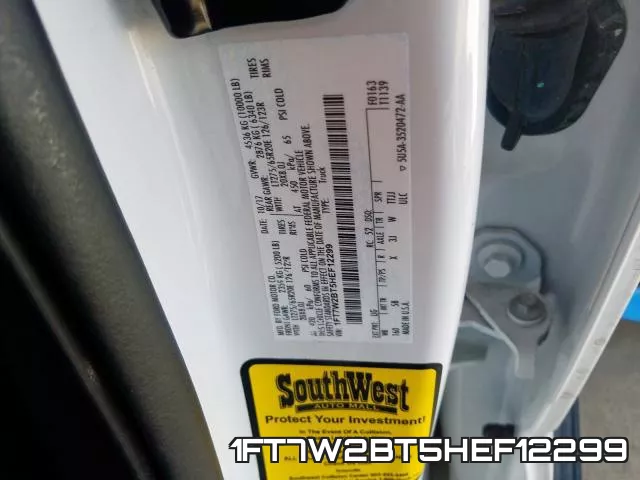 1FT7W2BT5HEF12299 фото 2