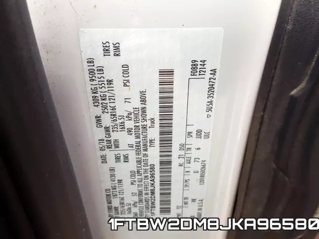 1FTBW2DM8JKA96580 фото 2
